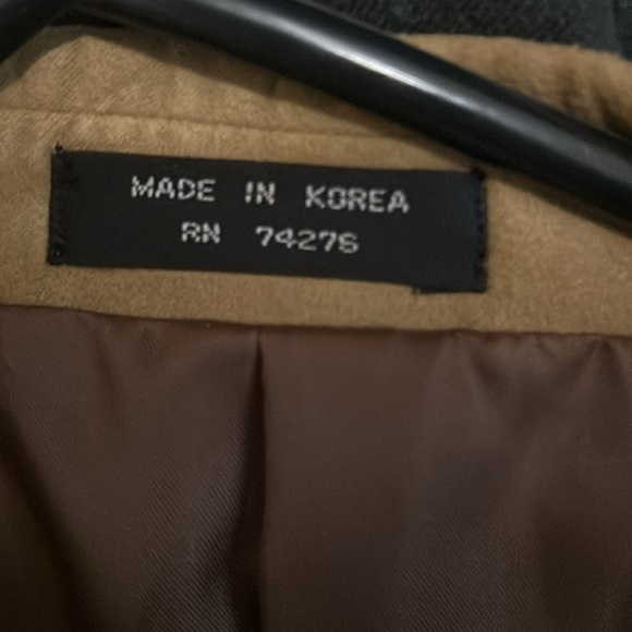 Polyester Tan Business Blazer - Picture 5 of 6